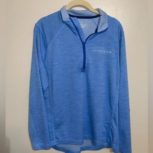 Vineyard Vines 1/4 Zip Performance Pullover Blue size S